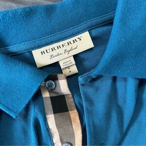 Closet Clear Out ✨ Burberry Men’s Teal Polo